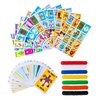 Mexican Bingo Game Kit - Bilingual Game for 10 Players - Includes 1 Deck of Cards and Boards - with 140 Bingo Chips - for The Entire Family - Great for Learning Spanish