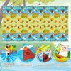 3Pcs Capybara Party Tablecloth Cute Capybara Birthday Table Cover Capybara Animals Party Decorations Plastic Disposable Rectangular Table Cloth Decor for Kids Birthday Baby Shower Animals Themed Party