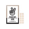 Peace Out Skincare Acne Dots, Hydrocolloid Pimple Patches Help Clear Blemishes Overnight, Award Winning Fast Acting Anti-Acne Solution (10 dots)