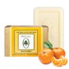 Olivia Care Premium Mandarin Bath & Body Bar Soap Organic, Vegan & Natural Olive Oil Repairs, Hydrates, Moisturizes & Deep Cleans Vitamin C Good for Sensitive Dry Skin Made in USA 8 OZ – (4 PACK)