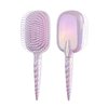 Aethland Paddle Hair Brush, Detangling Brush and Hair Comb Set for Women, for Blow Drying or Straightening Hair - Soft Comfort Bristles, Remove Tangle Hair Brush (Purple)