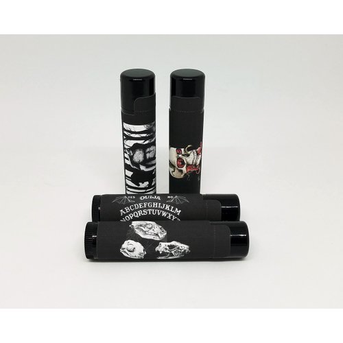 Horror/Goth Lip Balms | All-Natural Beeswax Lip Balm