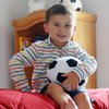 Soccer Ball Plush Baby Room: Soft Boy Stuffed Pillow Toys - Play Sports Throw Decor 6-12 Months