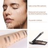 Eyebrow Powder Kit,Eye Brow Powder for Women Long-Lasting Waterproof Three Colors Brow Filler Get Full Defined Natural Brows,Eyebrow Contour Palette with Mirror & Eyebrow Brush,sombra para cejas
