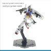 Bioristar HG RG Hobby Action Base Gundam Model Stand Hobby Display Stand Pack of 2 (1/144 Scale) (2pcs Black)