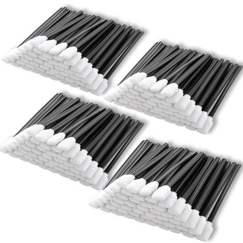 AAwipes Foam Swabs (200 pcs, 5.25", Black) - Lint Free Foam Tip Swab Cleanroom Sponge Stick Detailing Lab Swabs for Camera, Inkjet Printer, Optical Lens, Optical Equipment (C714BLK)