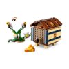 LEGO Creator 3in1 Birdhouse 31143, Birds to Hedgehog to Beehive Set, Forest Animal Figures, Building Toys for Kids Ages 8 Years and Over, Colorful Toy Set, Gift Idea