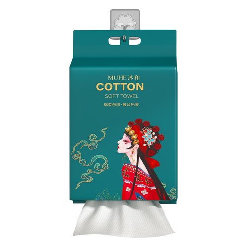 240 Count Soft Dry Wipes 100% Cotton Tissue Disposable Face Towel for Drying Face Cloths,Extra Ultra Soft and Thick Lint-Free Facial Towels for Sensitive Skin,Makeup Removing (240 count-3)