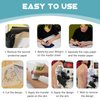 Tattoo Practice Skin and Transfer Paper - WZPB 20Pcs Fake Skin 3MM and Stencil Transfer Paper Kit Include 10Pcs Tattoo Fake Skin and 10Pcs Tattoo Stencil Paper for Beginners and Experienced Artists