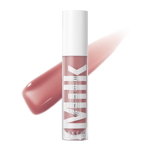 Milk Makeup Odyssey Lip Oil Gloss, Werk Trip (Dusty Rose) - 0.2 oz - For Fuller and Glossy Lips - Long Lasting Moisture - Semi-Sheer Color - Sweet Vanilla Scent - Vegan Cruelty Free