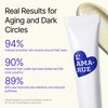 L'AMARUE Anti-Aging Under Eye Cream for Bags & Puffiness - 0.5 oz: Help Reduce Dark Circles & Wrinkle Smoothing | Gentle Retinol Alternative, Ultra-Hydrating, Eyebag Tightening | Clean & Cruelty-Free