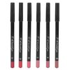 ANGGREK Lip Liner,Lip Pencil Waterproof Lip Liner Long Lasting 6pcs Lip Liner Professional Waterproof Matte Long Lasting Lip Pencil Pigmented Cosmetics(set 02)