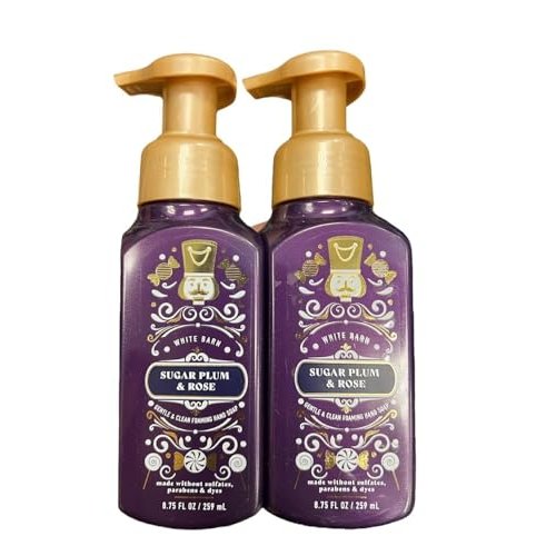 Bath and Body Works Foaming Hand Soap (Sugar Plum & Rose 2 pk)