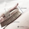 Hydrea London Dry Brushing Body Brush with Cactus Bristle - Dry Brush for Skin, Cellulite Remover, Vegan Best Dry Brush for Flawless Skin, Helps Improve Lymphatic Drainage - FSC® Certified Beechwood.