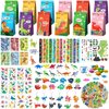 170Pcs Dinosaur Party favors for 12 Kids Dinosaur Birthday Party Supplies Dinosaur Goodie Bags Boys Girls Dinosaur Gifts Bags Fillers Pinata Stuffers Dinosaur Birthday Decorations Dinosaurs Toy