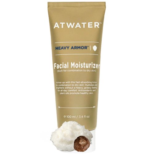 ATWATER Men's Face Moisturizer for Dry Skin with 5% Niacinamide and Shea Butter, 3.4 oz, Face Cream that Strengthens Skin's Moisture Barrier, Anti Aging Face Cream, Day & Night, Unscented