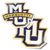 Desert Cactus Marquette University Stickers Golden Eagles MU Vinyl Decal Laptop Water Bottle Car Scrapbook (4 Inch Set V1)