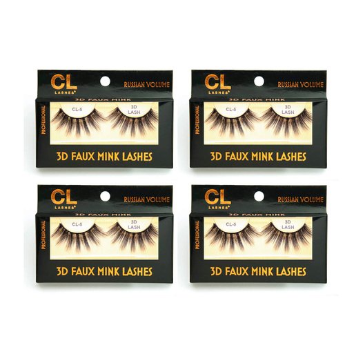 CL 3D Faux Mink Lashes (4packs) (#5)