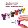 Bear Toy Figurines 25 Pcs - Wild Life Animal Figures - Bear Figures - Bear Party Favors for Kids - Cake Toppers - Decoration Playset - Cognitive Toys - Easter Gifts for Kids