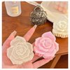 4 hair clips: rose claw clip is suitable for thick hair half grab, curly hair, strong styling non-slip, suitable for women's fast hair