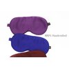 Premium Handcrafted 25 Momme Mulberry Silk Eye Mask for Sleeping (Purple Passion)