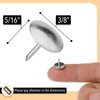 Mr. Pen Thumb Tack, Flat Push Pins, Silver Thumb Tacks, 500 Pack