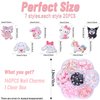 CDBOVID 140 Pcs Nail Charms,7 Styles 3D Slime Charms Nail Decorations Flatback Resin Charm for DIY Nail Art Decorations Supplies,Hair Clips,Refrigerator Magnets,Jewelry and Phone Cases Etc