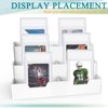 Trading Cards Protector Case Acrylic Clear Baseball Card Holders with Label Position Hard Card Sleeves Small Sturdy Storage Box for Card Standard Collector Sport Game Grade Card Case (2)