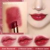 BINGBRUSH Cherry Color Changing Lipstick Queen,Moisturizer Long Lasting Lip Care Lip Balm Magic Lip Gloss Lip Tint Stain Glossly Makeup Lipstick Set for Women (1pc Cherry)