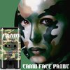 CCbeauty Green Camo Face Paint - St. Patrick's Day Sports Eye Black Stick,Camouflage Hunting Accessories,Sweat Resistant Safe Army Militarty Gamora Makeup for Halloween Costume Cosplay