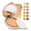 Ilumina CC Creamy Compact SPF 50+ Mineral Broad Spectrum Sunscreen for Face - Tinted Blurring Balm SPF- Matte, Light Coverage - Water & Sweat Resistant - All Skin Types - By Sofia Vergara, 10g 2N