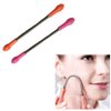 SUPVOX 2Pcs Facial hair remover stainless steel hair removal spring from upper lip chin cheeks and neck