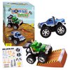 Creativity for Kids Monster Trucks Craft Kit: Customize 2 Monster Truck Toys, DIY Arts and Crafts for Kids, Monster Truck Toys for Ages 5-7+, Gifts for Kids and Toy Cars for Boys