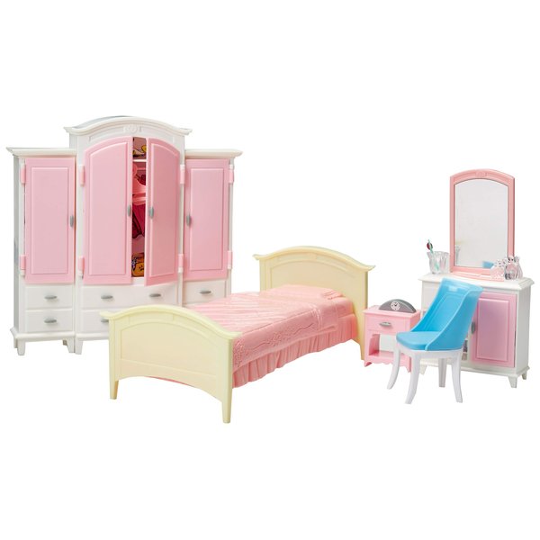 Irra Bay Dollhouse Furniture (Bed Room & Wardrobe)