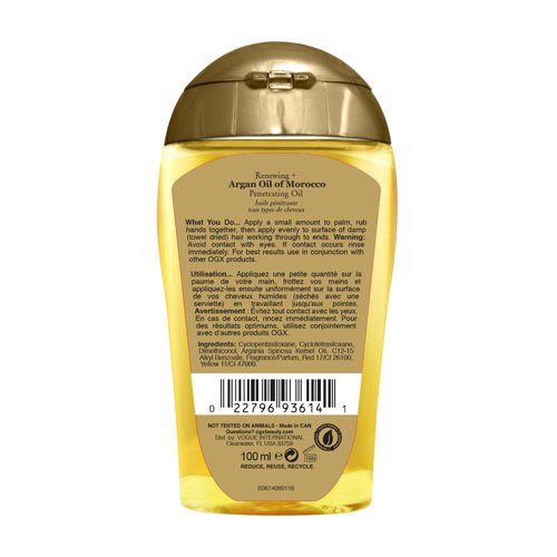 OGX Penetrating Oil for All Hair Types Renewing Argan Oil of Morocco by Organix