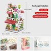 XIU Flower Store Building Block Kits,(1085pcs) Garden House Model Mini Building Block Set, MOC Flower House Block Kit for Women Girls, Creative Gifts for Adult Kids Age 8 10 12 14+