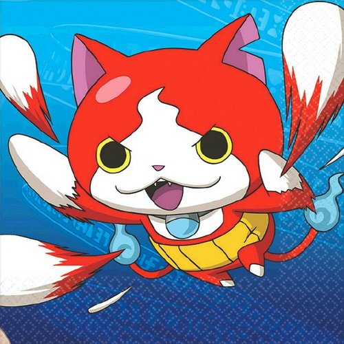 Amscan 501740 Yo-Kai Watch Beverage Napkins, Party Favor, Multicolor
