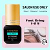 VAVALASH Eyelash Extension Glue Lash Extension Adhesive 1 Sec Drying Time Bond Lash Glue Long Lasting Black Eyelash Glue Professional Lash Artist Use Only (Super,5ml)