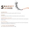 MoxieLash - Sassy Lash - Set of Premium Magnetic Eyelashes - Mid-Level Drama Volume - Mink Lashes for Deep-Set, Hooded, Almond and Monolid Eye-Shapes - Eyeliner Not Included