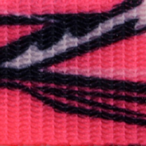 Outdoor Dog Supply's 1" Wide Pattern D Ring Dog Collar Strap with Custom Brass Name Plate (21" Long, Pink Camo)