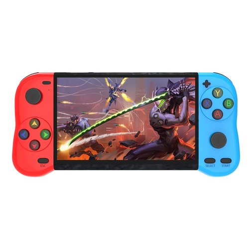 HLF 5.1 inch Screen Retro Video Game Console Portable Handle shape Design Built in 12000 games Hdmi output Mp3 mp4 e-book rechargeable battery