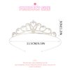 Yean Rhinestone Tiaras and Crowns Silver Crystal Tiara Headband Birthday Princess Hair Accessories for Women
