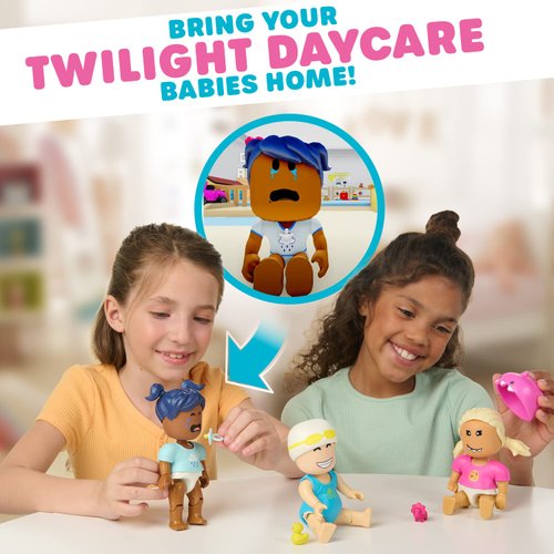 Twilight Daycare Collectible Baby Dolls – Mystery Metaverse Doll – Redeem Virtual Items in Online Game, 1 Count (Pack of 1)