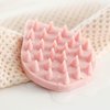GANPUB Pink Scalp Massage Brush, Silicone Hair Massager, Dry Shampoo, Curly and Straight Hair Brush, Shower Brush, Massage and Reduce Dandruff Styling Tools and Appliances