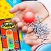 JA-RU Vintage Metal Jacks Game Set/Two Bouncy Balls. (6 Packs) Mini Jax Toy for Kids, Boys & Girls. Classic Family Retro Classics. Bulk Party Favors, Stocking Stuffers. 950-6p