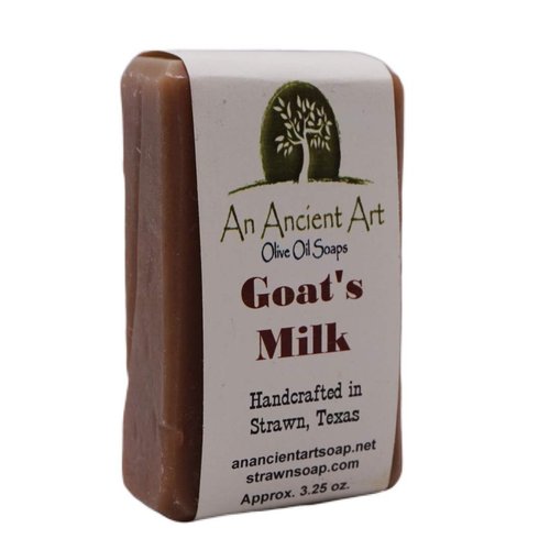 Ancient Art Soap 3.25oz Handcrafted Olive Oil Soap Bar Goat's Milk