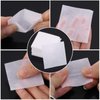 3 Pack Lint Free Nail Wipes Polish Remover Acrylic Gel Nail with 1 Pump Bottle Dispenser and 1 Cotton Pads Holder