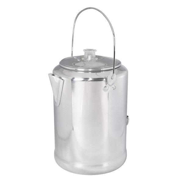 Stansport Camper's Percolator Coffee Pot 20 Cups (279), Aluminum