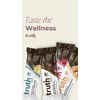 Truth Bar Prebiotic & Probiotic Keto Snack Vegan Bars with Omega-3's - Synbiotic High Fiber Snacks - Low Sugar, Kosher, Gluten Free - Dark Chocolate Peanut Butter Crunch (Pack of 12)