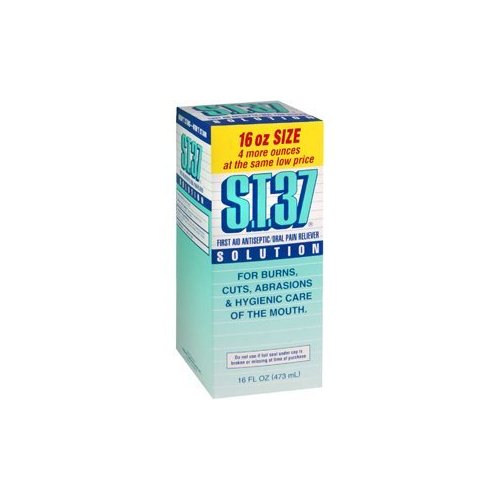 First Aid St 37 Antiseptic Pain Reliever Solution 16 Oz